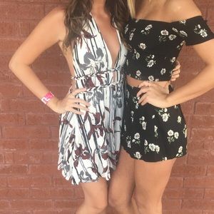 Henri Girl Mini Halter Dress